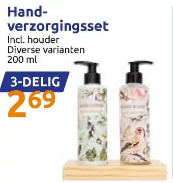 Action Handverzorgingsset 200ml aanbieding