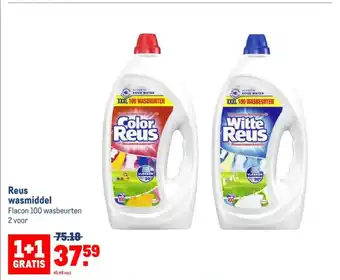 Makro Reus wasmiddel aanbieding