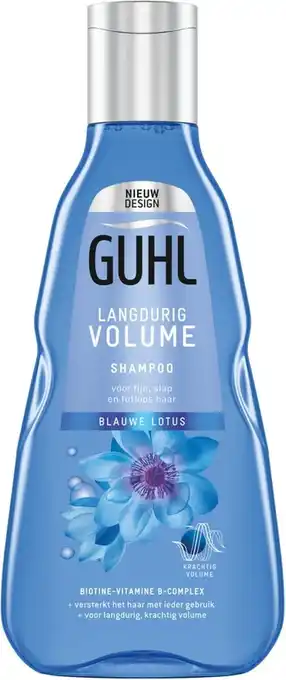 Wehkamp Guhl Langdurige Volume shampoo - 4 x 250 ml - voordeelverpakking aanbieding