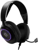 Amazon SteelSeries Arctis Nova 3 multi-systeem gamingheadset - HiFi-drivers - 360°ruimtelijke audio - RGB-verlichting - Memory Foam  aanbieding