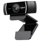 Amazon Logitech C922 Pro Stream Webcam, HD 1080p/30fps of HD 720p/60fps supersnel streamen, stereo audio, HD lichtcorrectie, autofoc aanbieding