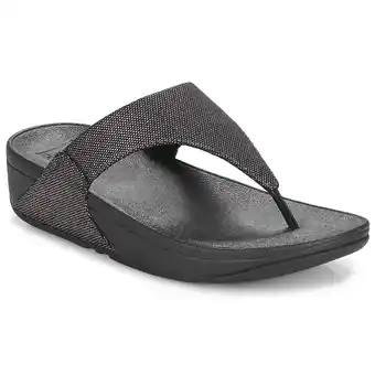 Spartoo Teenslippers FitFlop Lulu Glitz-Canvas Toe aanbieding