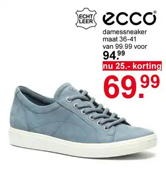 Scapino Ecco damessneaker aanbieding