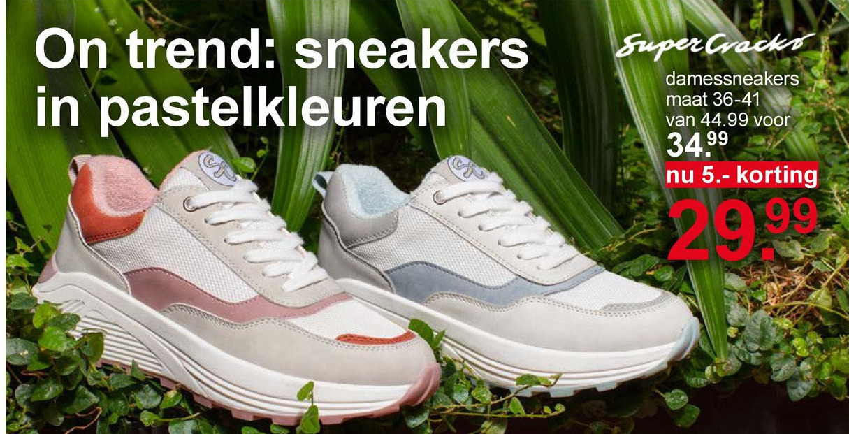 Damessneakers aanbieding bij Scapino