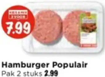 Vomar Voordeelmarkt Hamburger Populair aanbieding