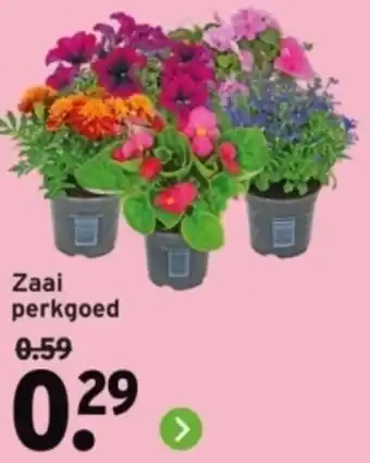 GAMMA Zaai perkgoed aanbieding