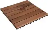 Bol.com Terrastegels hout 30x30cm set a 9 aanbieding