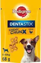 Bol.com Pedigree Dentastix Chewy Chunx Hondensnacks Mini - Kip - 5 x 68 gr aanbieding