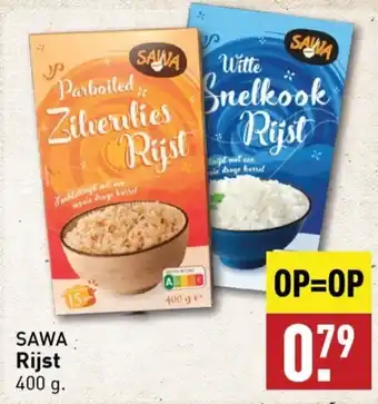 ALDI SAWA Rijst 400 g aanbieding