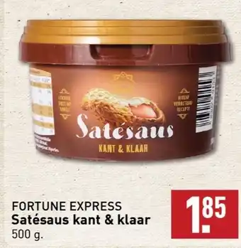 ALDI Satésaus kant & klaar 500 g. aanbieding