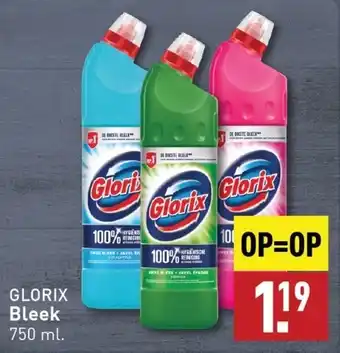 ALDI GLORIX Bleek 750 ml. aanbieding