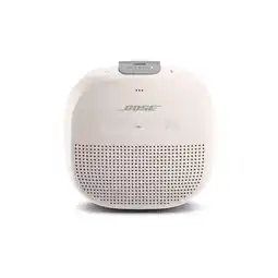 Amazon Bose SoundLink Micro Bluetooth speaker: Kleine, draagbare waterdichte speaker met microfoon, White aanbieding