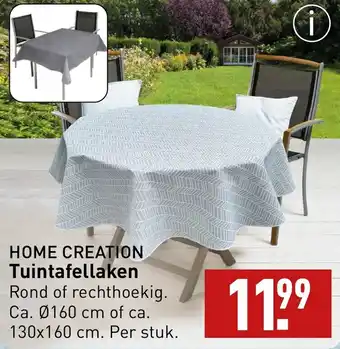 ALDI Tuintafellaken aanbieding