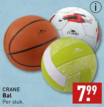 ALDI CRANE Bal aanbieding