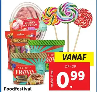 Lidl Foodfestival aanbieding