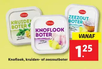 Lidl Knoflook, kruiden of zeezoutboter aanbieding