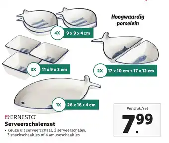 Lidl Serveerschalenset aanbieding