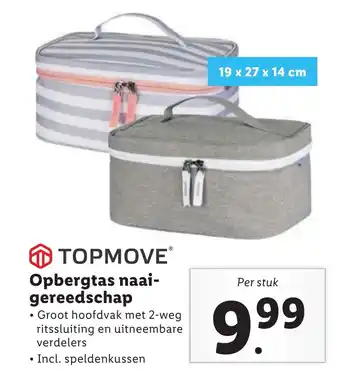 Lidl Opbergtas naai gereedschap aanbieding