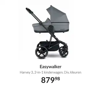 Babypark Easywalker Harvey 3, 2-in-1 kinderwagen aanbieding