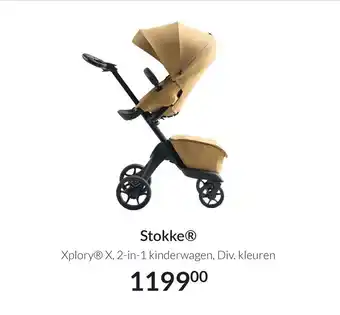 Babypark Stokke® Xplory® X, 2-in-1 kinderwagen aanbieding