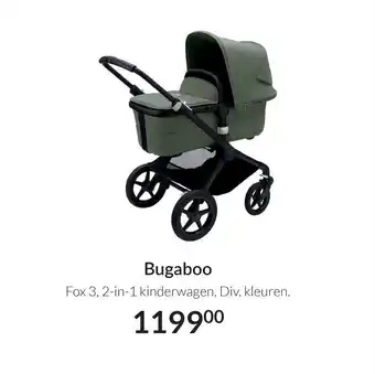 Babypark Bugaboo Fox 3, 2-in-1 kinderwagen aanbieding