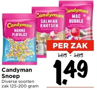 Vomar Voordeelmarkt Candyman Snoep aanbieding