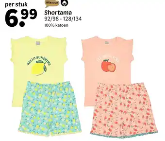 Wibra Shortama aanbieding