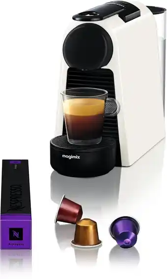 MediaMarkt Magimix Nespresso Essenza Mini Wit aanbieding