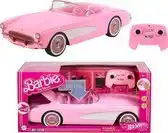 Bol.com Barbie The Movie - Hot Wheels - Roze Corvette - RC Voertuig aanbieding