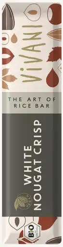 De Online Drogist Vivani Chocolade Reep White Nougat Crisp aanbieding