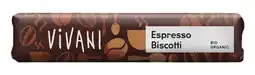 De Online Drogist Vivani Chocoladereep Espresso Biscotti aanbieding