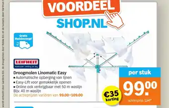 Albert Heijn Droogmolen Linomatic Easy aanbieding