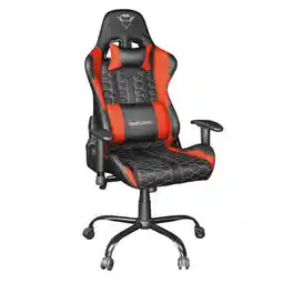 Amazon Trust Gaming GXT 708R Resto Gaming Chair, 360° Gaming Stoel, Bureaustoel met Verwijderbare Kussens, In Hoogte Verstelbare Sto aanbieding