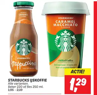 Dekamarkt STARBUCKS IJSKOFFIE aanbieding