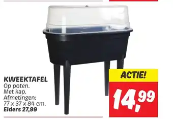 Dekamarkt KWEEKTAFEL aanbieding