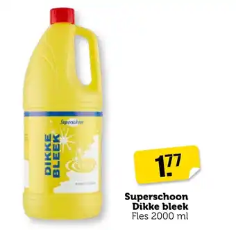 Coop Superschoon Dikke bleek  2000 ml aanbieding