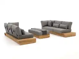 Kees Smit SUNS Tovara lounge tuinset 3-delig aanbieding