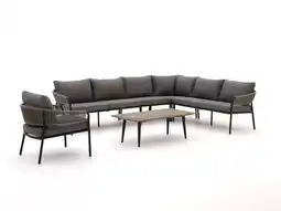 Kees Smit Bellagio Nova Siri/ROUGH-K hoek loungeset 6-delig aanbieding