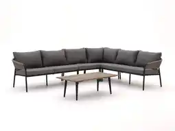 Kees Smit Bellagio Nova Siri/ROUGH-K hoek loungeset 5-delig aanbieding