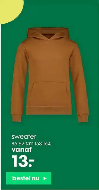 Poiesz Sweater aanbieding