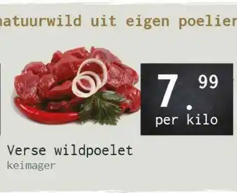 Naanhof Verse wildpoelet aanbieding