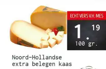 Naanhof Noord-hollandse extra belegen kaas 100 gram aanbieding