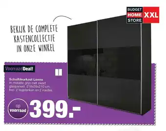 Budget Home Store Schuifdeurkast lenna aanbieding