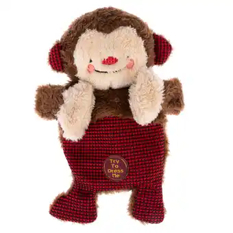 Zooplus TIAKI Winkie Monkey hondenspeelgoed 20x25x7cm aanbieding