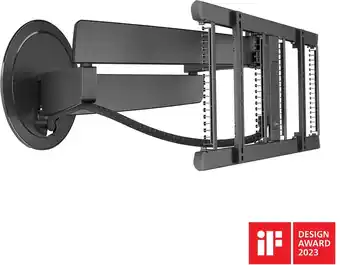 Bol.com Vogel's TVM 7655 | Draaibare tv-beugel | 40-77 | max 35kg | VESA 600x400 aanbieding