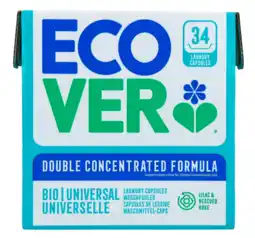 De Online Drogist Ecover Wascapsule Universeel Bio aanbieding