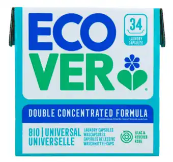 De Online Drogist Ecover Wascapsule Universeel Bio aanbieding