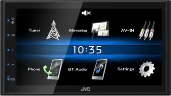 Bol.com JVC KW-M25BT - 2 DIN Multimedia autoradio met bluetooth aanbieding