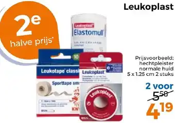 Trekpleister Leukoplast aanbieding
