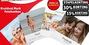 Kruidvat fotoboeken aanbieding